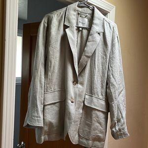 Madewell linen blazer